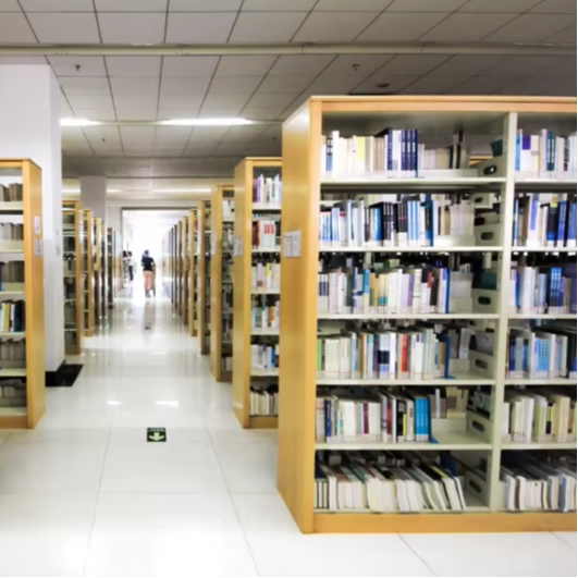Office Furniture Factory - Factory Direct Double-Sided Book Shelves Metal