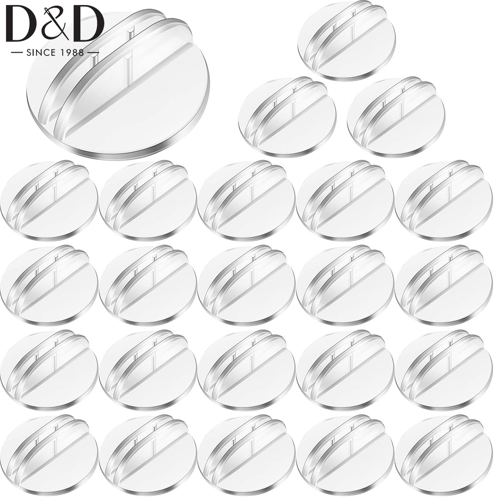 Work Office Furniture - 24pcs/set Mini Plastic Card Stand Paper