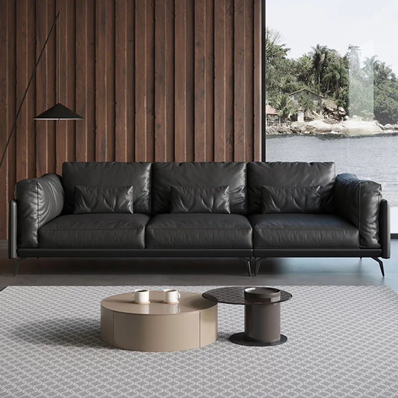 Leather office sofa first laye - Office Furniture First ulasan dan harga