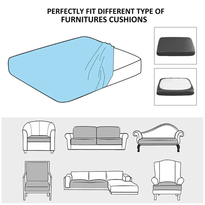 Elastic Waterproof Sofa Cushio - Office Furniture Factory ulasan dan harga