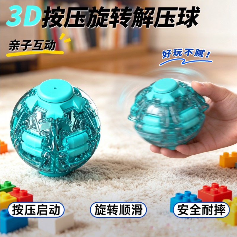 Stress Relief Ball Smooth Spin - Office Furniture Brand ulasan dan harga