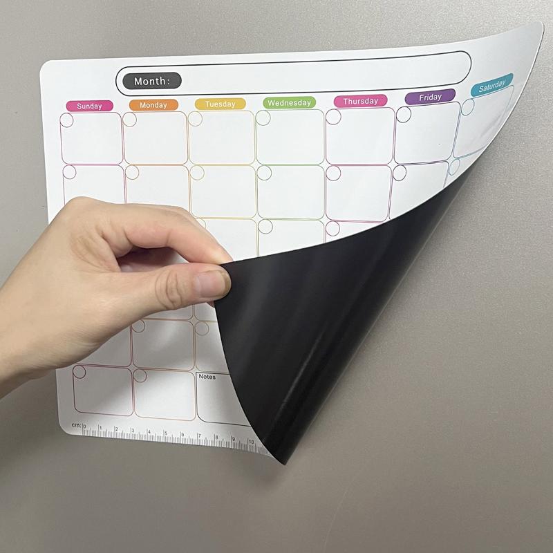 Hot Sale Magnetic Refrigerator - Magnetic Whiteboard Calendar ulasan dan harga