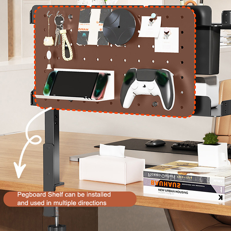 Clamp-on 14 inch Above Below D - Gaming Desk With Hutch ulasan dan harga