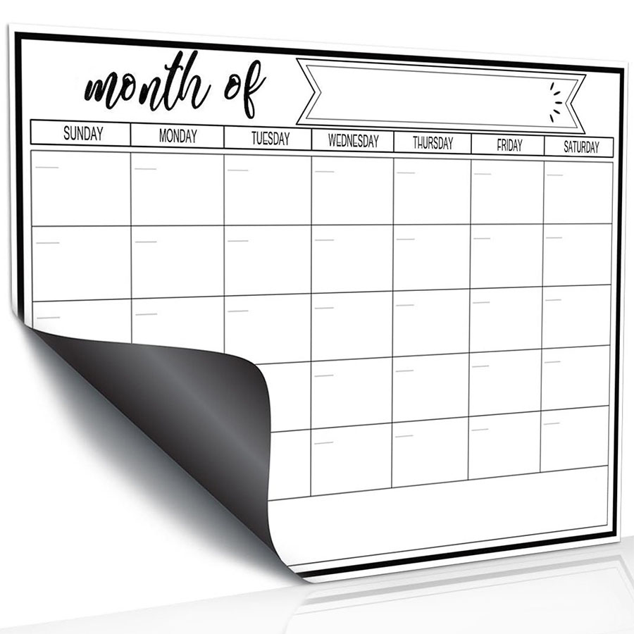 Fridge Magnetic Whiteboard Sti - Magnetic Whiteboard Calendar ulasan dan harga