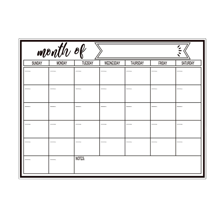 Fridge Magnetic Whiteboard Sti - Magnetic Whiteboard Calendar ulasan dan harga