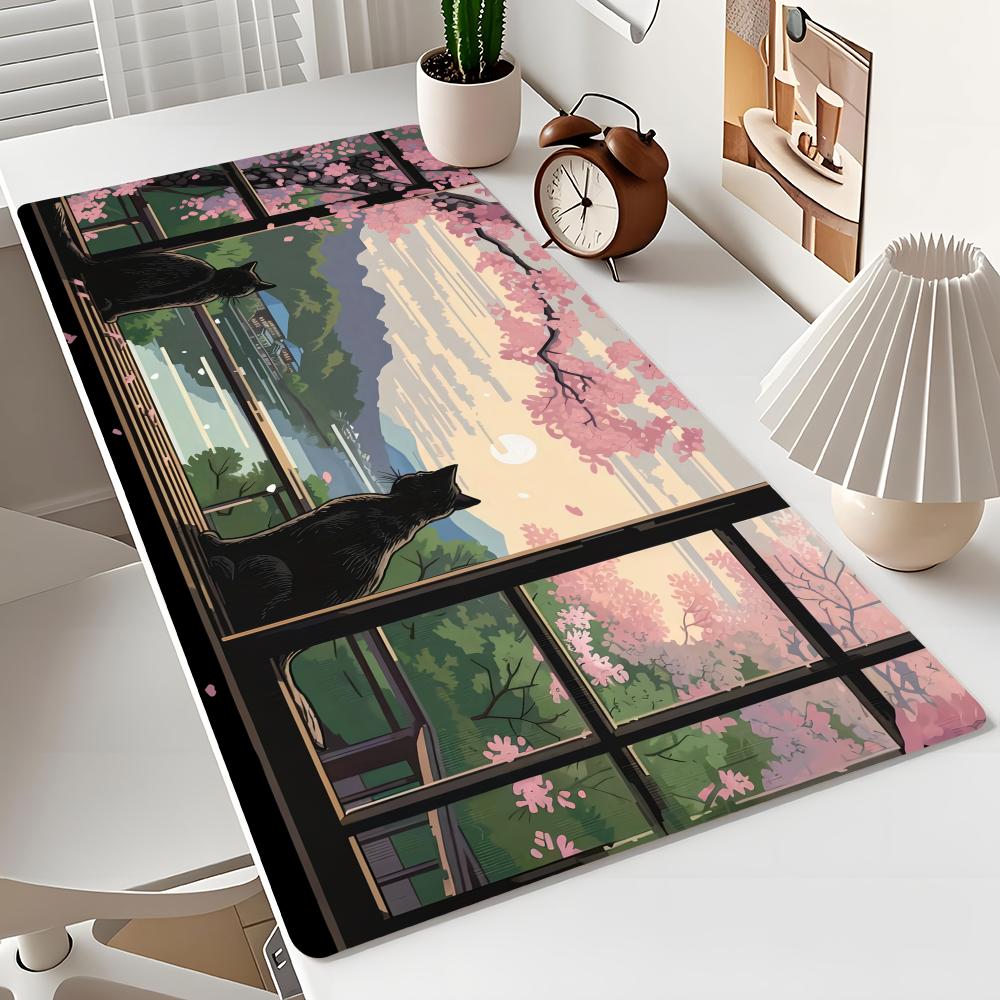 Cartoon-Style Cute Cat Pattern - Office Furniture Brand ulasan dan harga