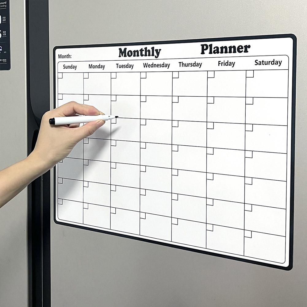 Stylish Magnetic Dry Erase Cal - Magnetic Whiteboard Calendar ulasan dan harga