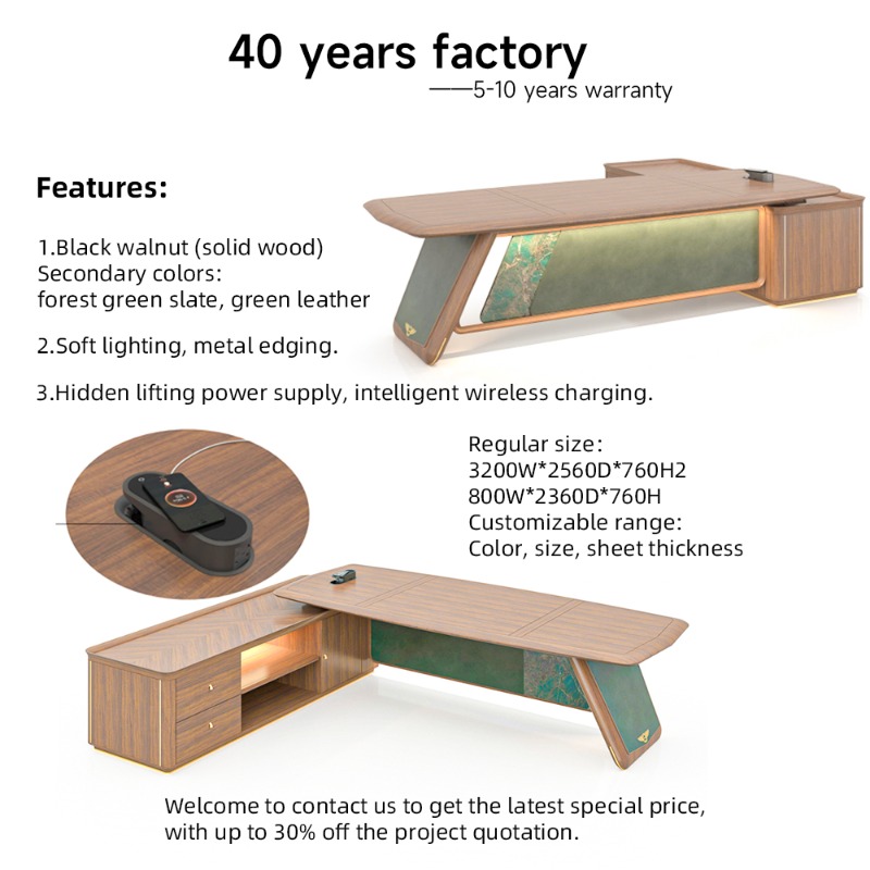 Luxurious Brands Solid Wood Ex - Office Furniture Brand ulasan dan harga