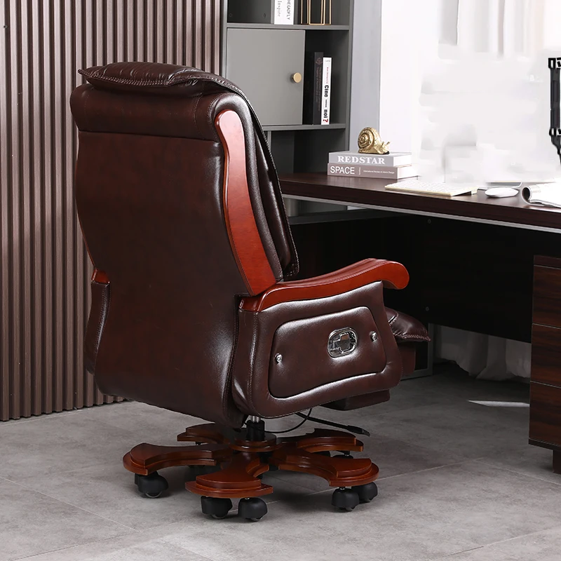 Leather Chair First Layer Cowh - Office Furniture First ulasan dan harga