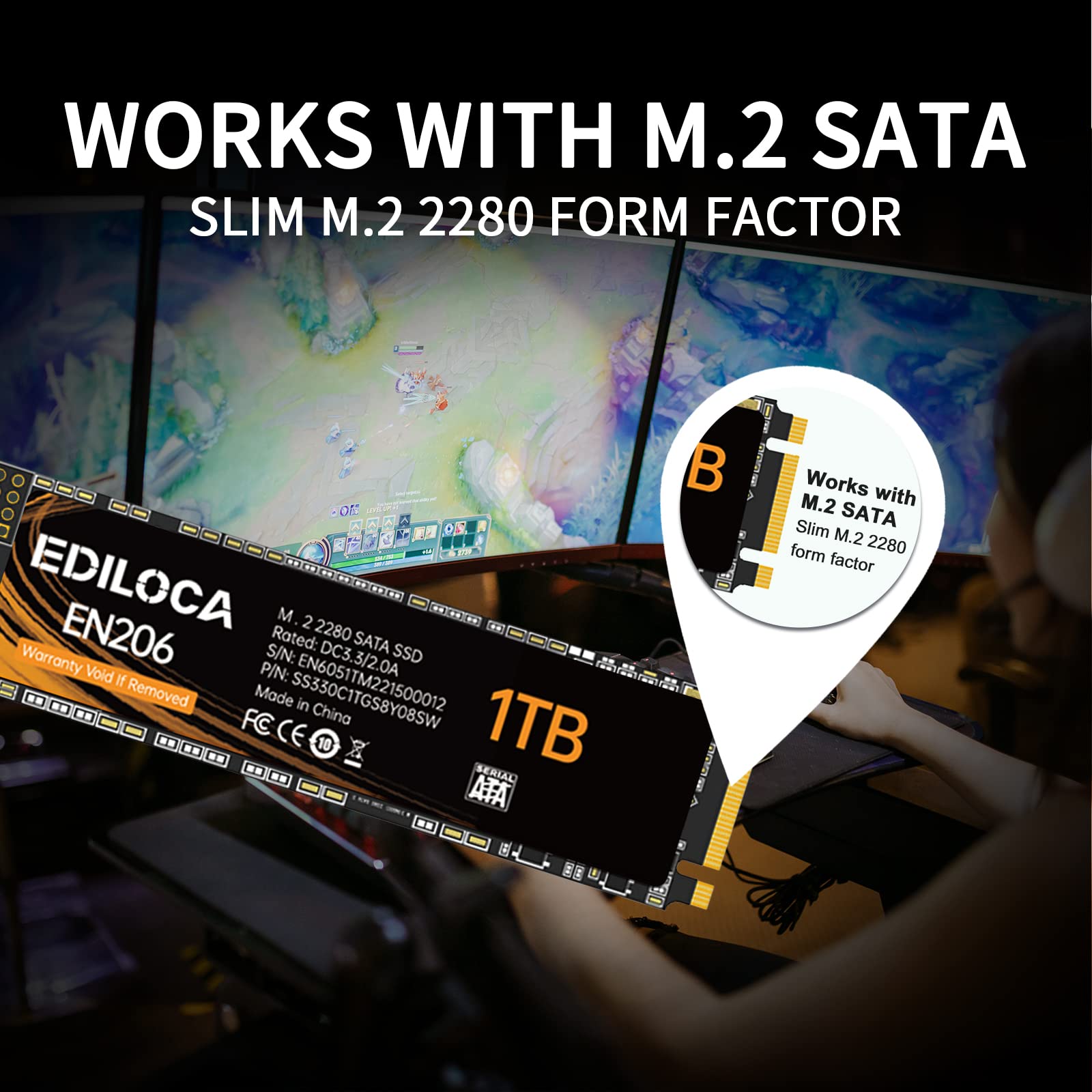 Ediloca EN206 SSD SATA 256GB 5 - Work Office Furniture ulasan dan harga
