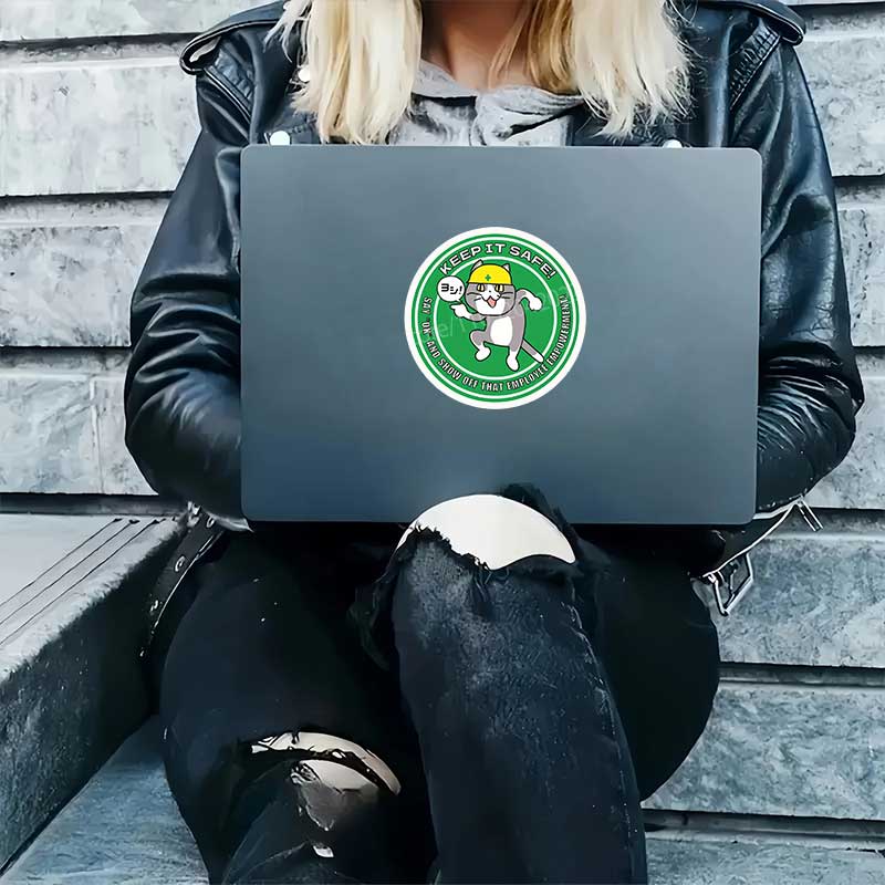 Japanese-Style Cat Safety Deco - Office Furniture First ulasan dan harga