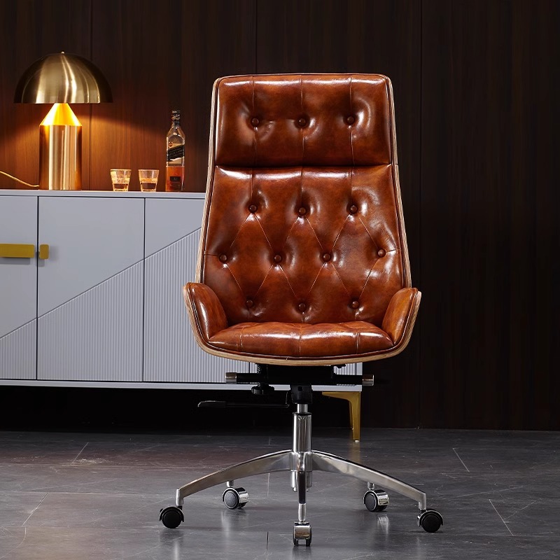 Comfortable First-layer Cowhid - Office Furniture First ulasan dan harga