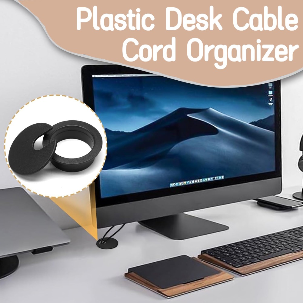 Plastic Wire Hole Cover 1.5/2/ - Work Office Furniture ulasan dan harga