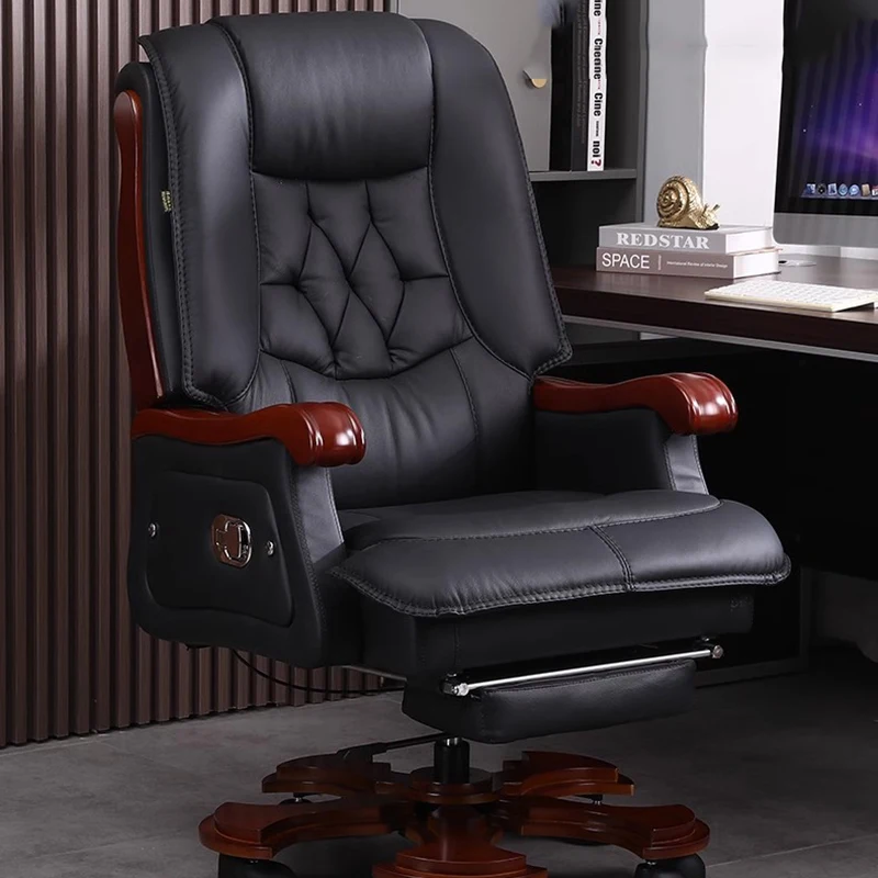 Leather Chair First Layer Cowh - Office Furniture First ulasan dan harga