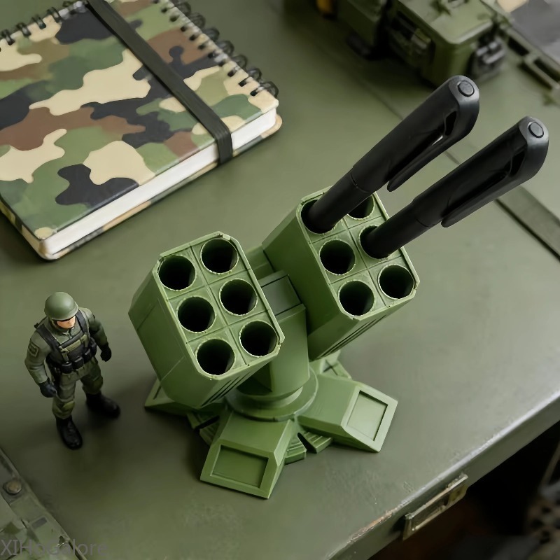 Anti Aircraft Gun Pen Holder D - Office Furniture Brand ulasan dan harga