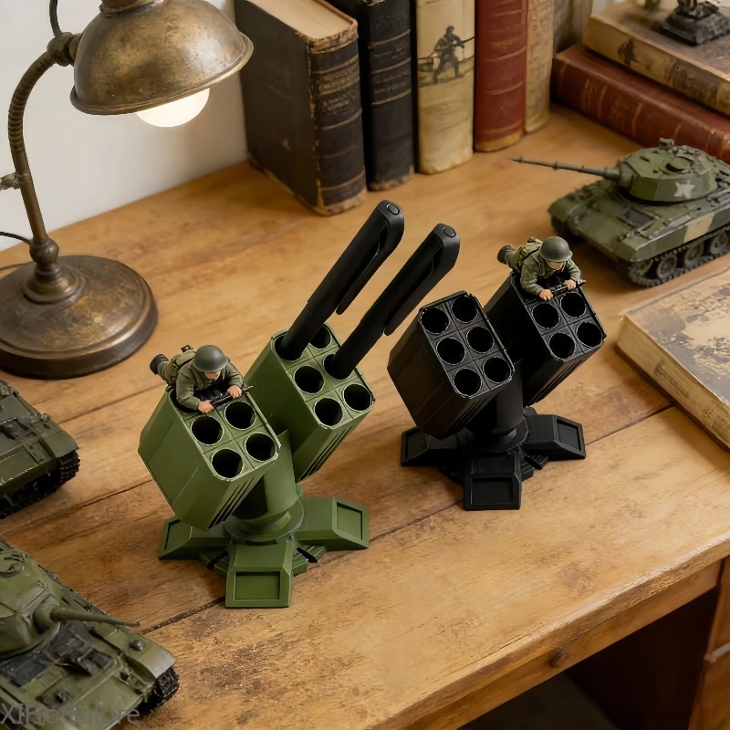 Anti Aircraft Gun Pen Holder D - Office Furniture Brand ulasan dan harga