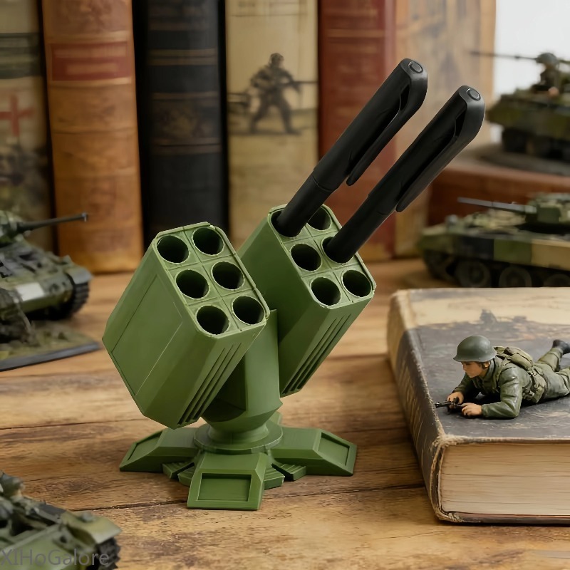 Anti Aircraft Gun Pen Holder D - Office Furniture Brand ulasan dan harga
