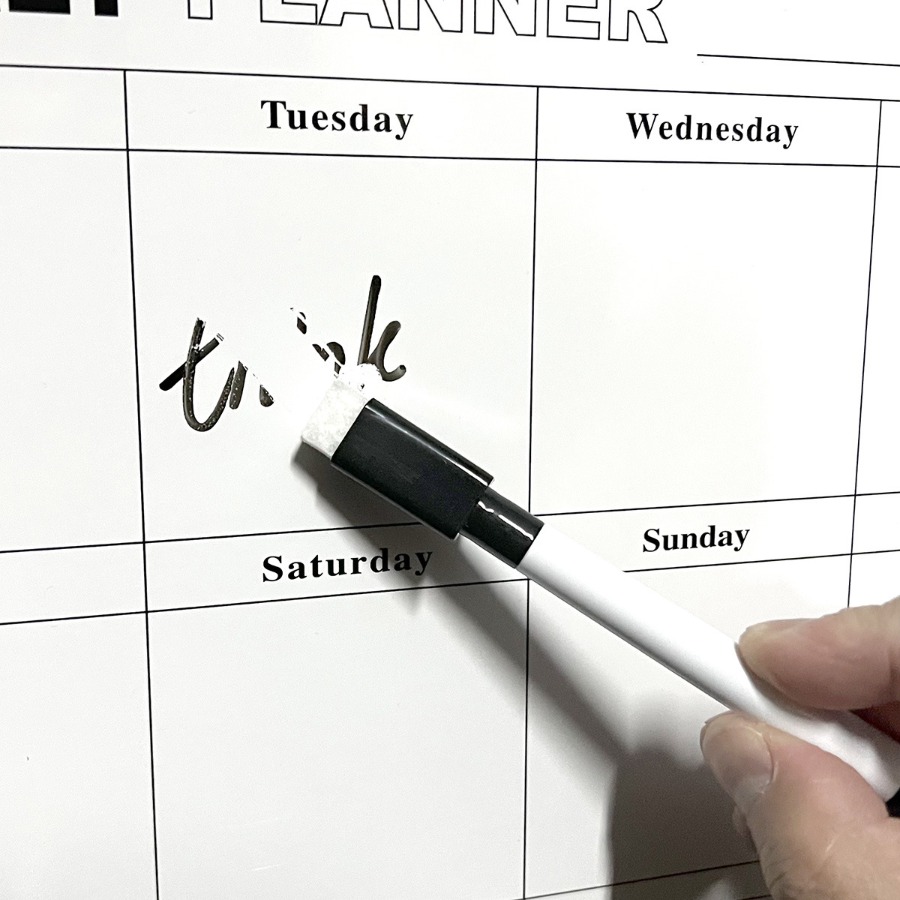 Erasable Week Plan Schedule Ca - Magnetic Whiteboard Calendar ulasan dan harga
