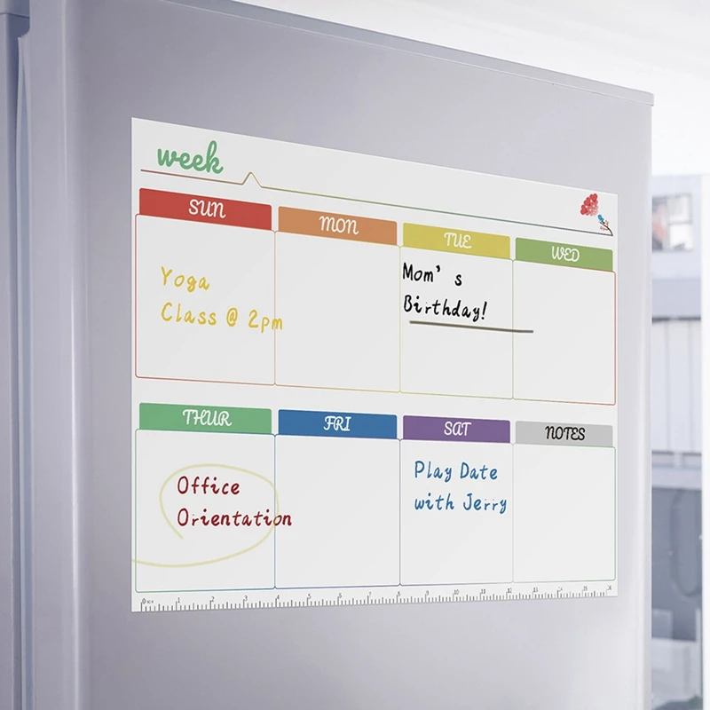Daily Week Month Plan Magnetic - Magnetic Whiteboard Calendar ulasan dan harga