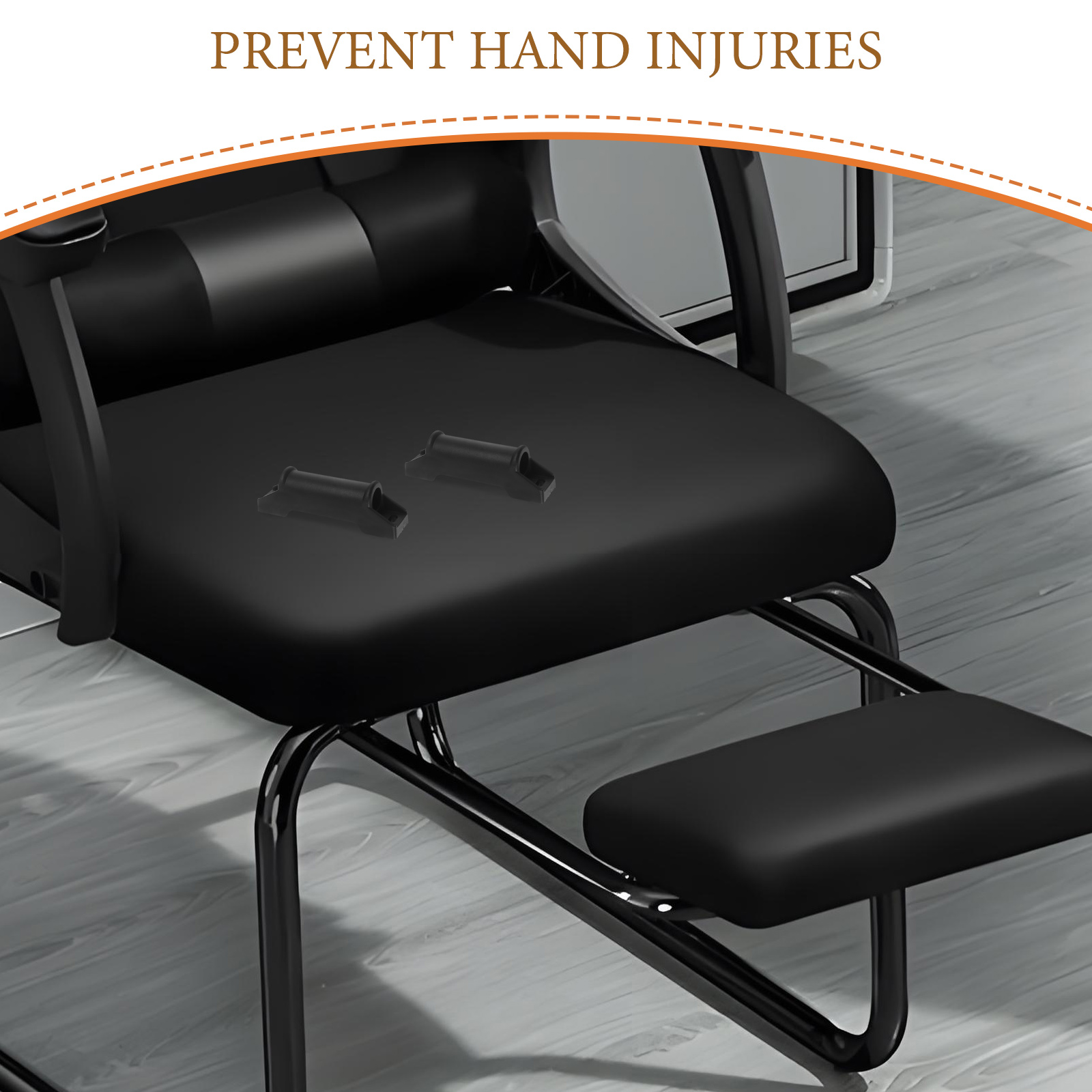 4pcs Footrest Sliders For Gami - Gaming Desk With Hutch ulasan dan harga