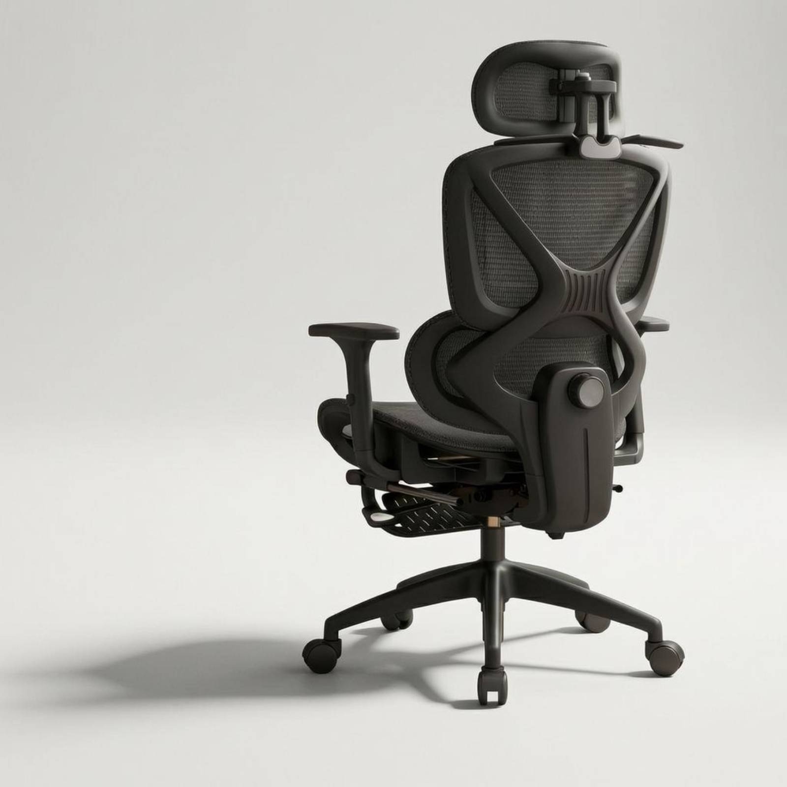 High Back Swivel Chair with Br - Work Office Furniture ulasan dan harga