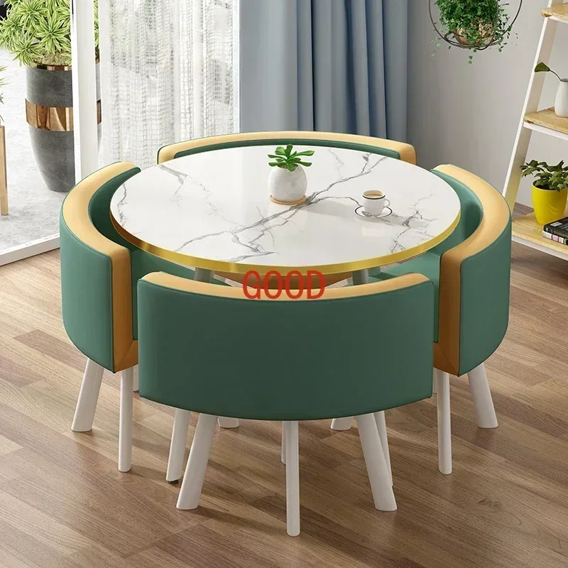 TAO Poker Marble Dining Tables - Office Furniture Center ulasan dan harga
