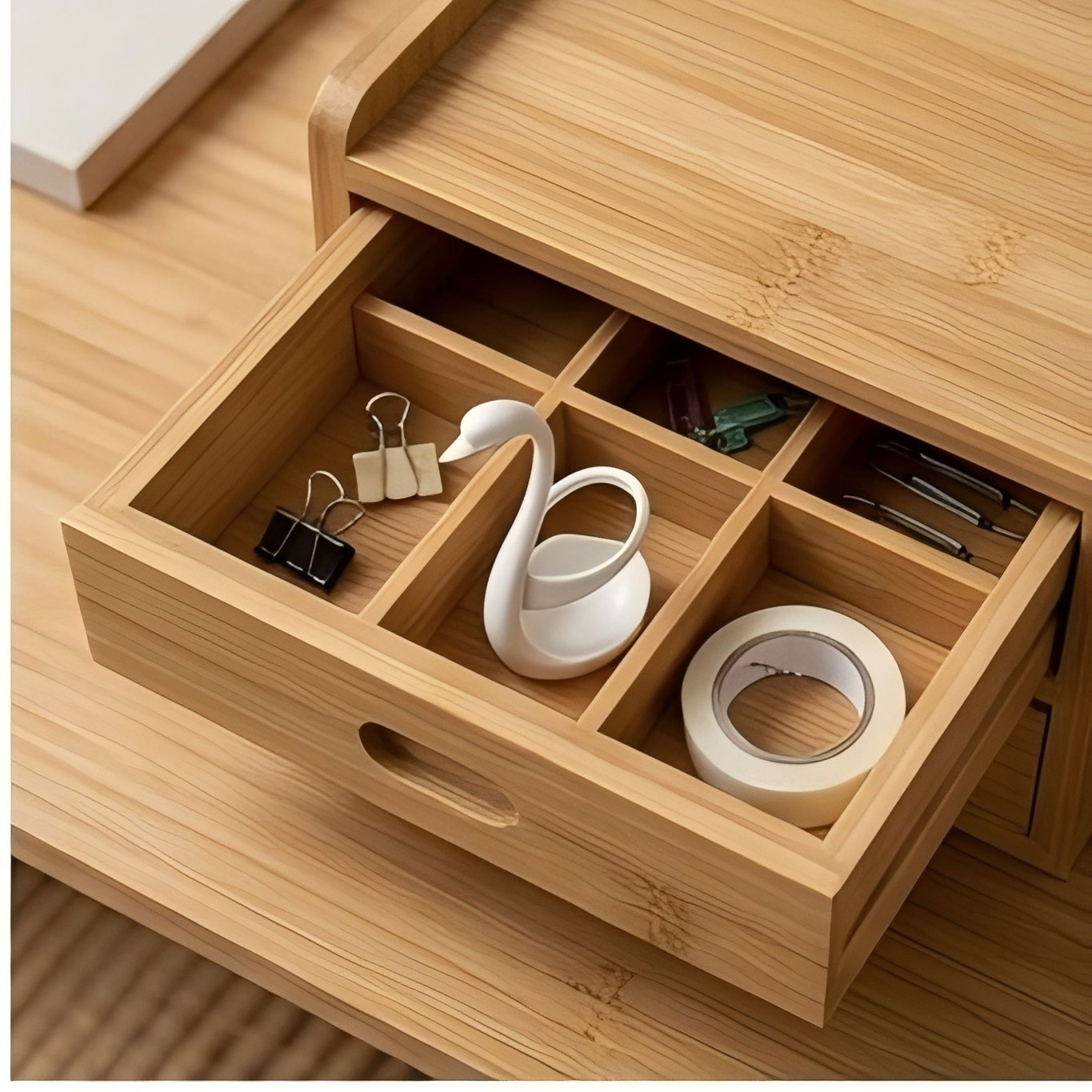 Swan Pen Holder Desk Organizer - Office Furniture Brand ulasan dan harga