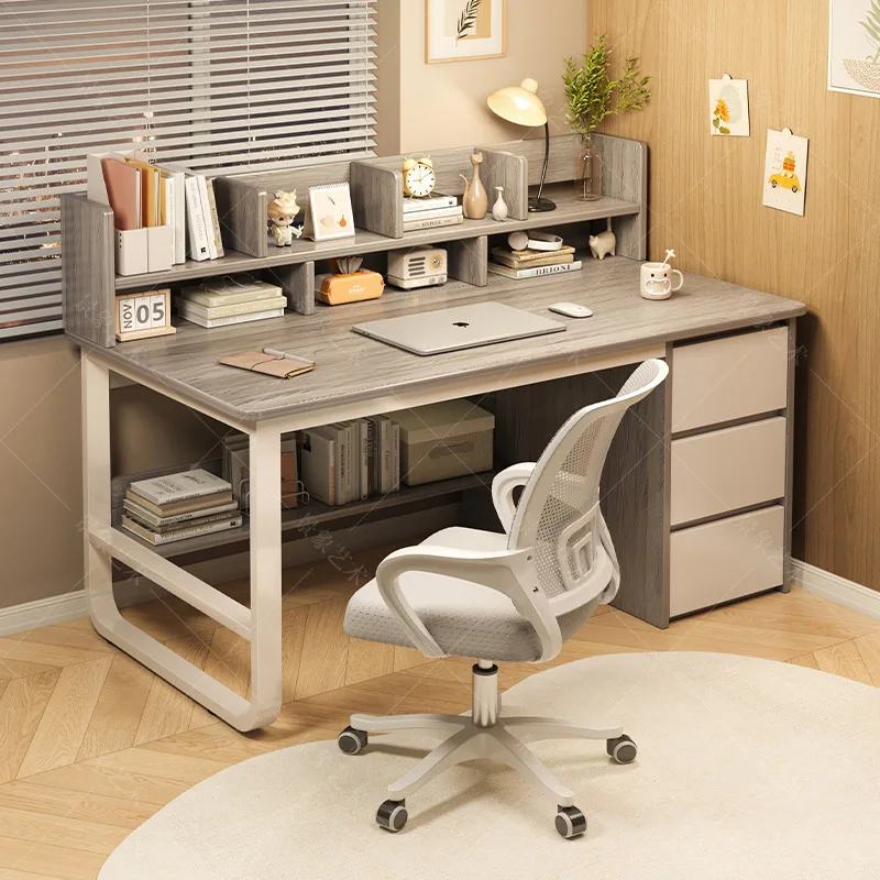 Firm Desk Simple Bookshelf Int - Office Furniture Factory ulasan dan harga