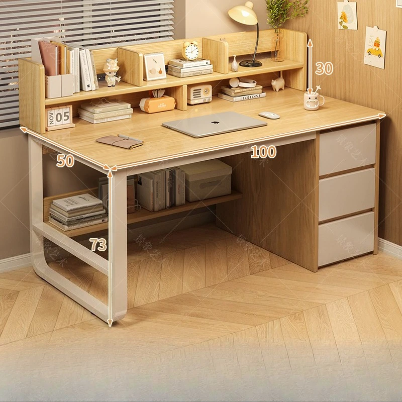 Firm Desk Simple Bookshelf Int - Office Furniture Factory ulasan dan harga