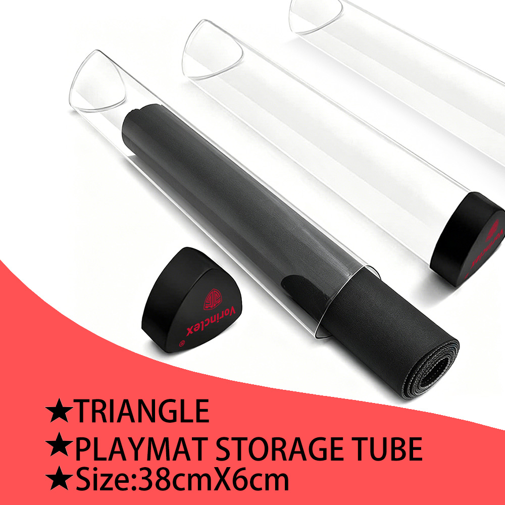 Triangle Playmat Storage Tube  - Gaming Desk With Hutch ulasan dan harga