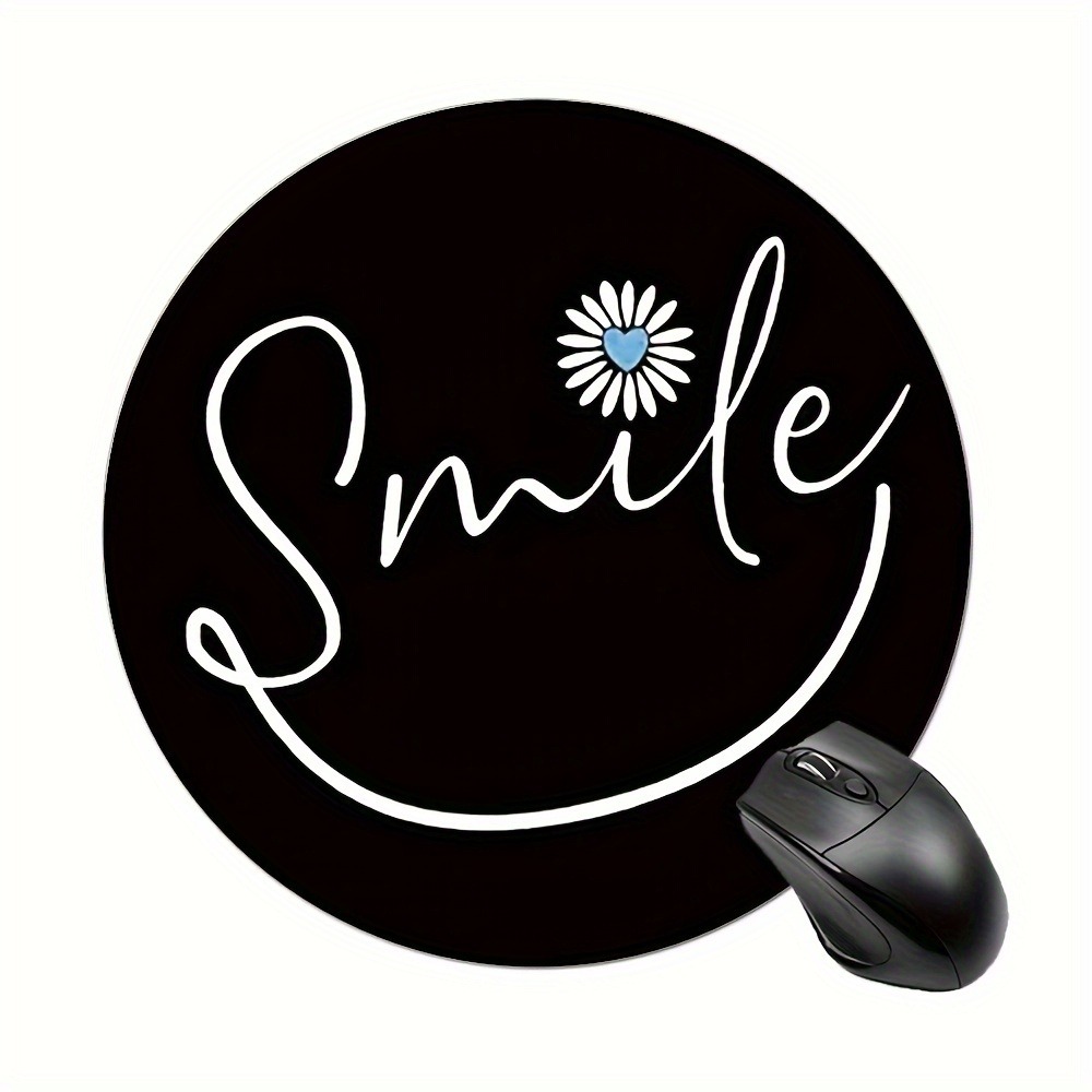 Smile pattern gaming mouse pad - Office Furniture Brand ulasan dan harga